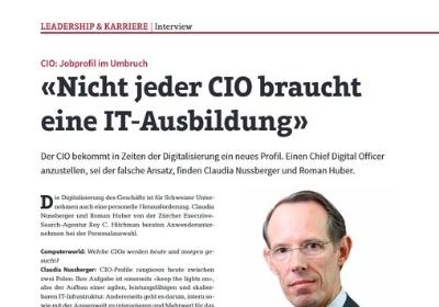 Nicht jeder CIO braucht eine IT-Ausbildung